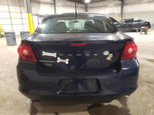 1C3CDZAB8EN115806 - 2014 DODGE AVENGER SE BLUE photo 6