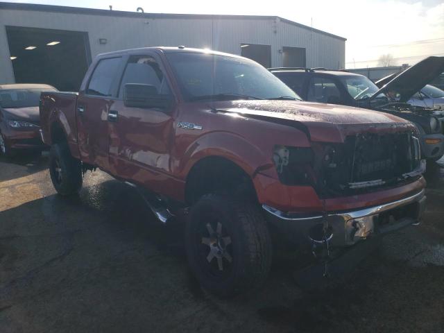 1FTFW1EF9DFD86691 - 2013 FORD F150 SUPERCREW RED photo 4