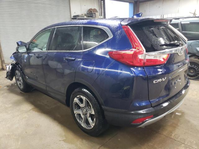 7FARW2H83JE099786 - 2018 HONDA CR-V EXL BLUE photo 2