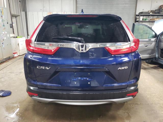 7FARW2H83JE099786 - 2018 HONDA CR-V EXL BLUE photo 6