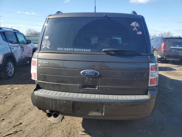 2FMGK5BC8BBD12612 - 2011 FORD FLEX SE GRAY photo 6