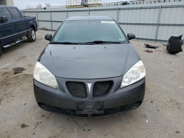 1G2ZF58B274156329 - 2007 PONTIAC G6 VALUE LEADER GRAY photo 5