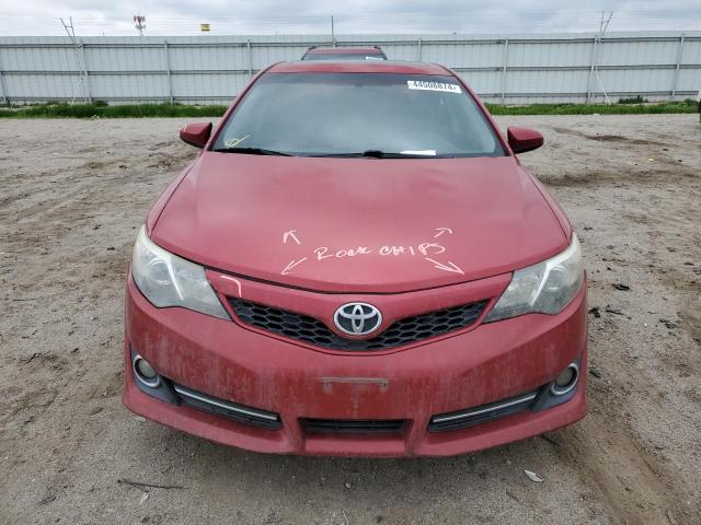 4T1BF1FK0CU629868 - 2012 TOYOTA CAMRY BASE MAROON photo 5