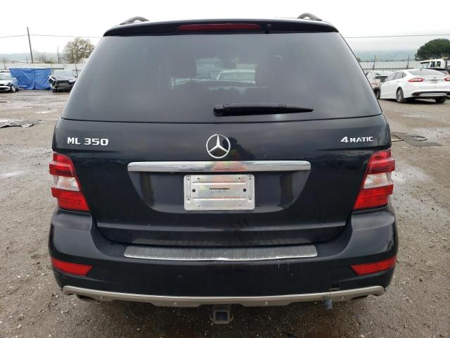 4JGBB8GB9AA590344 - 2010 MERCEDES-BENZ ML 350 4MATIC BLACK photo 6
