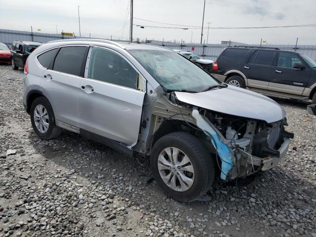 5J6RM3H75CL009644 - 2012 HONDA CR-V EXL SILVER photo 4