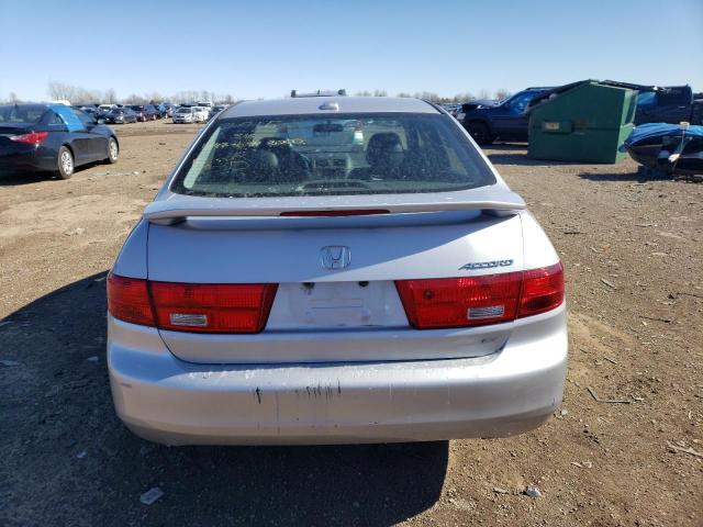 1HGCM56845A015695 - 2005 HONDA ACCORD EX SILVER photo 6