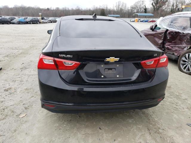 1G1ZB5ST5GF343005 - 2016 CHEVROLET MALIBU LS BLACK photo 6