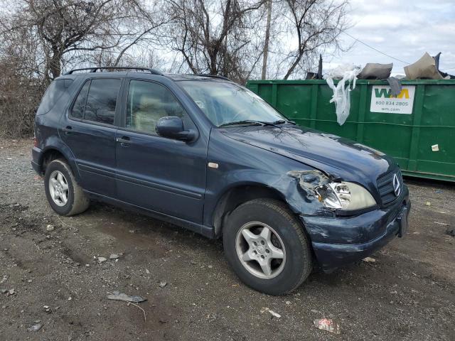 4JGAB54E6YA147328 - 2000 MERCEDES-BENZ ML 320 BLUE photo 4