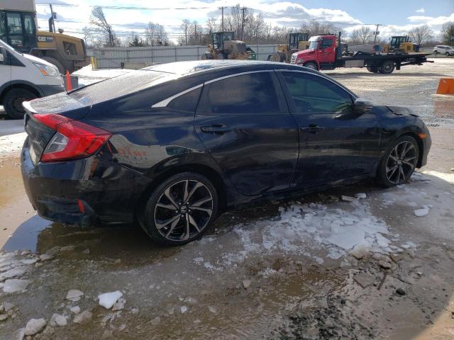 2HGFC2F8XLH501053 - 2020 HONDA CIVIC SPORT 黑色 照片 3