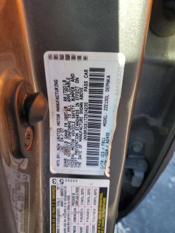 1NXBR30E17Z914235 - 2007 TOYOTA COROLLA CE GRAY photo 12