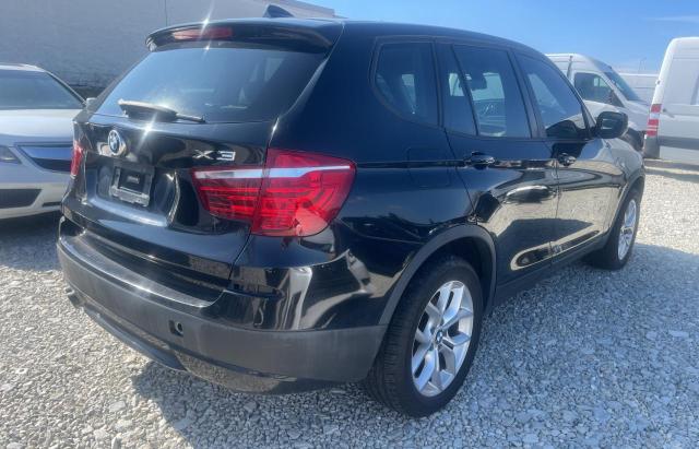 5UXWX9C50D0A29605 - 2013 BMW X3 XDRIVE28I BLACK photo 4