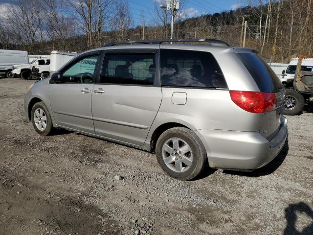 5TDZK23C58S207804 - 2008 TOYOTA SIENNA CE SILVER photo 2