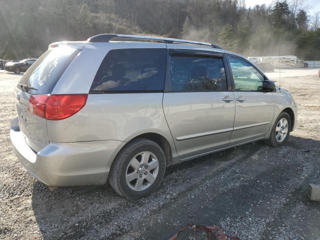 5TDZK23C58S207804 - 2008 TOYOTA SIENNA CE SILVER photo 3