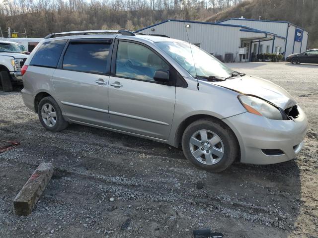 5TDZK23C58S207804 - 2008 TOYOTA SIENNA CE SILVER photo 4