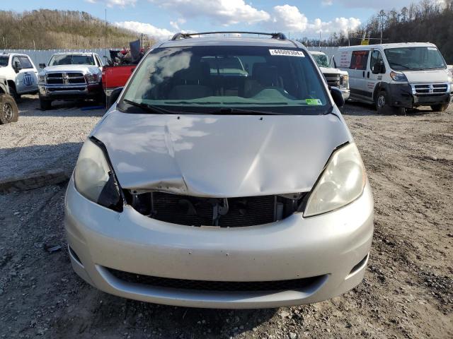 5TDZK23C58S207804 - 2008 TOYOTA SIENNA CE SILVER photo 5