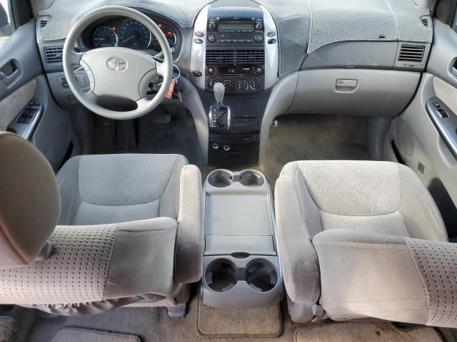 5TDZK23C58S207804 - 2008 TOYOTA SIENNA CE SILVER photo 8