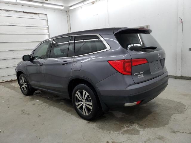 5FNYF6H53HB058038 - 2017 HONDA PILOT EXL GRAY photo 2