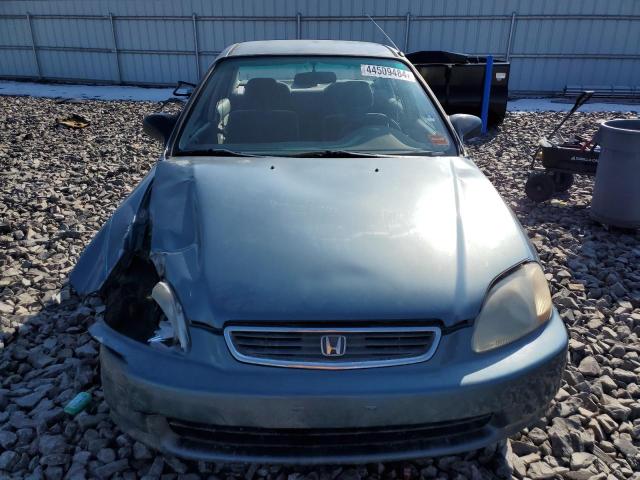 2HGEJ6622VH500583 - 1997 HONDA CIVIC DX BLUE photo 5