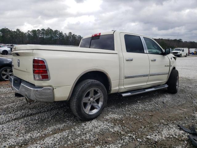 1D7RB1CT9AS226546 - 2010 DODGE RAM 1500 CREAM photo 3