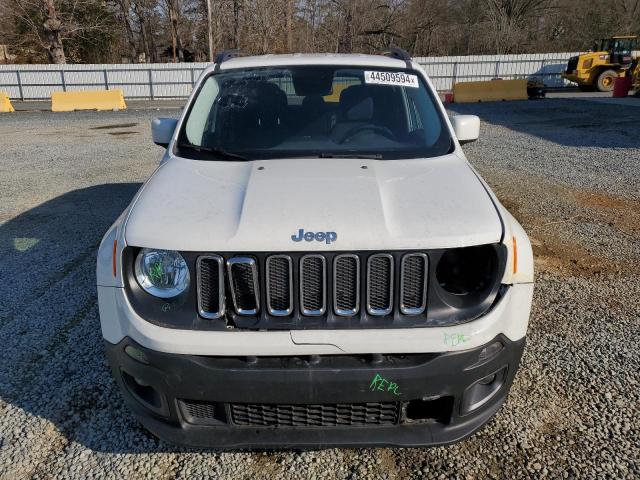 ZACCJABB1HPG17976 - 2017 JEEP RENEGADE LATITUDE WHITE photo 5