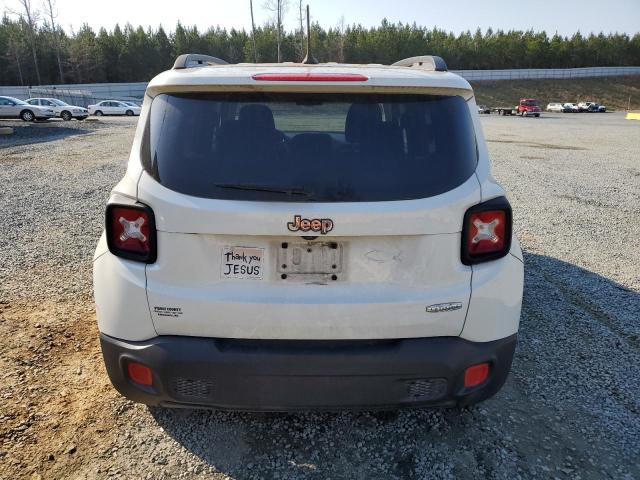 ZACCJABB1HPG17976 - 2017 JEEP RENEGADE LATITUDE WHITE photo 6