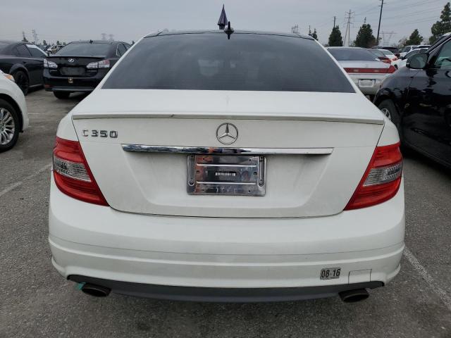 WDDGF56X88F152430 - 2008 MERCEDES-BENZ C 350 WHITE photo 6