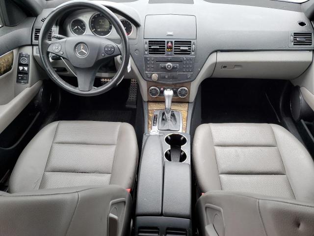 WDDGF56X88F152430 - 2008 MERCEDES-BENZ C 350 WHITE photo 8