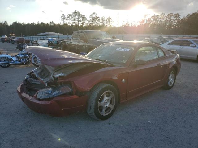 1FAFP406X4F241946 - 2004 FORD MUSTANG RED photo 1