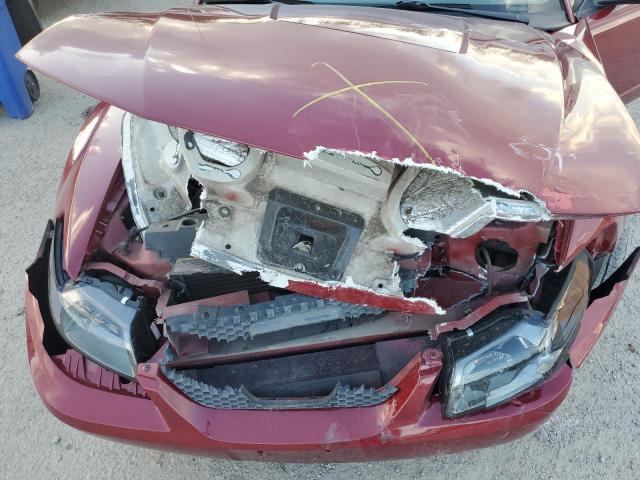 1FAFP406X4F241946 - 2004 FORD MUSTANG RED photo 11