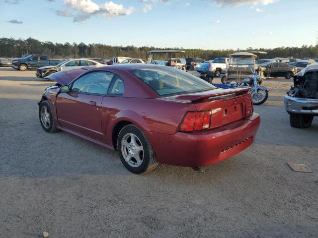 1FAFP406X4F241946 - 2004 FORD MUSTANG RED photo 2