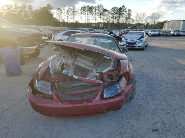 1FAFP406X4F241946 - 2004 FORD MUSTANG RED photo 5