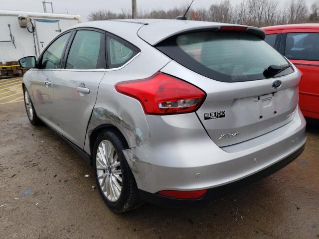 1FADP3N22GL332710 - 2016 FORD FOCUS TITANIUM SILVER photo 2