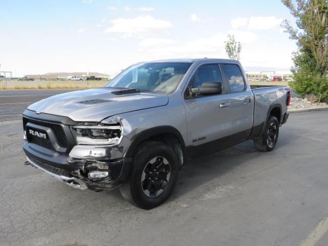 1C6SRFET8KN861136 - 2019 RAM 1500 REBEL GRAY photo 2