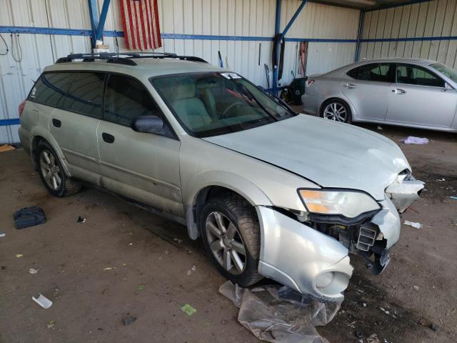 4S4BP61CX67319286 - 2006 SUBARU LEGACY OUTBACK 2.5I GREEN photo 4