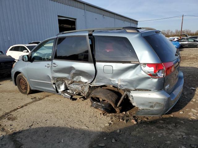 5TDZA23C06S578627 - 2006 TOYOTA SIENNA CE BLUE photo 2