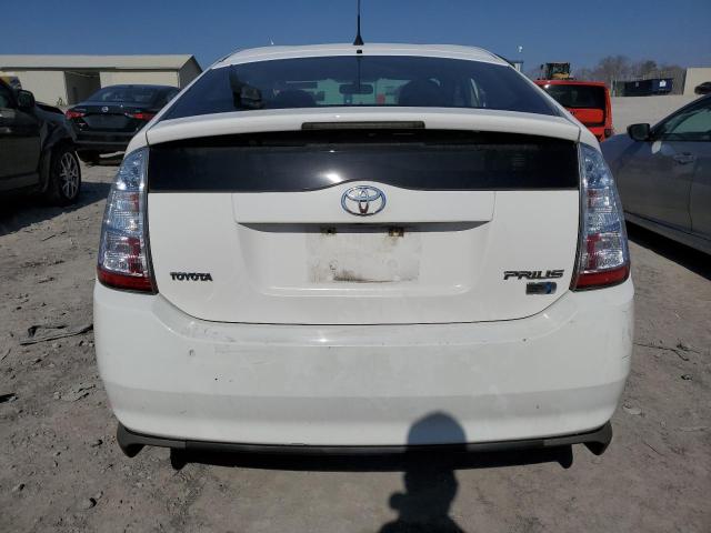 JTDKB20U783377629 - 2008 TOYOTA PRIUS WHITE photo 6