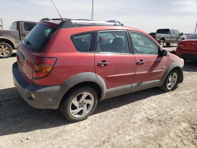 5Y2SM62863Z408411 - 2003 PONTIAC VIBE RED photo 3