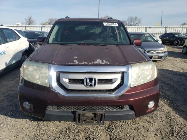 5FNYF4H4XBB007395 - 2011 HONDA PILOT EX BURGUNDY photo 5