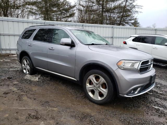 1C4RDJDGXEC323132 - 2014 DODGE DURANGO LIMITED SILVER photo 4