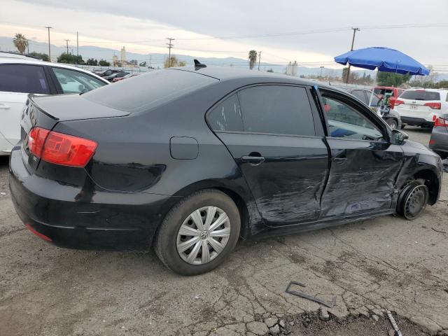 3VWD17AJ9EM409758 - 2014 VOLKSWAGEN JETTA SE BLACK photo 3