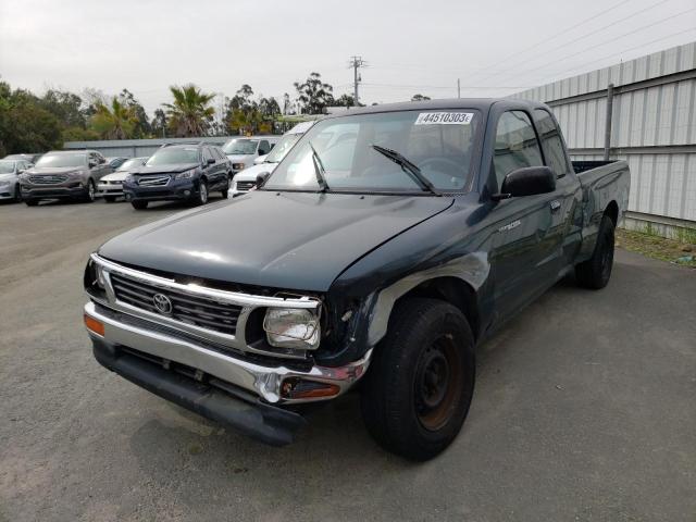 4TAVL52N9TZ186250 - 1996 TOYOTA TACOMA XTRACAB TEAL photo 1