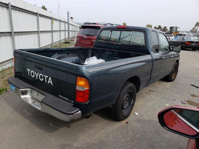 4TAVL52N9TZ186250 - 1996 TOYOTA TACOMA XTRACAB TEAL photo 3