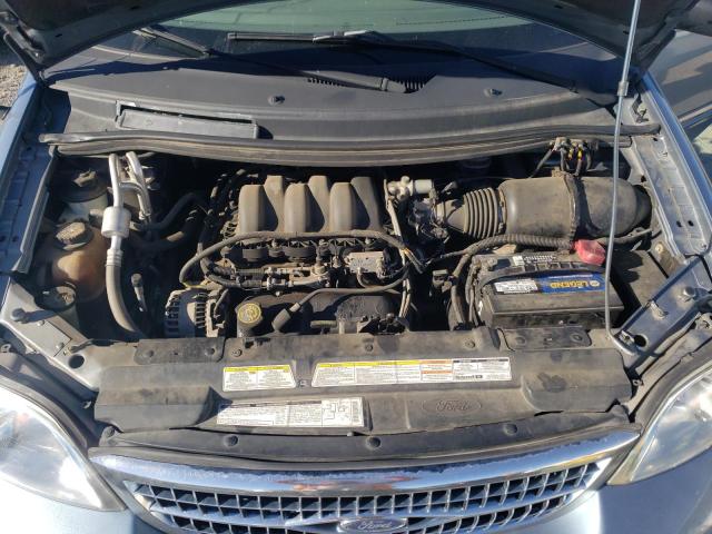 2FMDA5247YBB09086 - 2000 FORD WINDSTAR SE BLUE photo 12