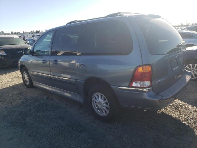 2FMDA5247YBB09086 - 2000 FORD WINDSTAR SE BLUE photo 2