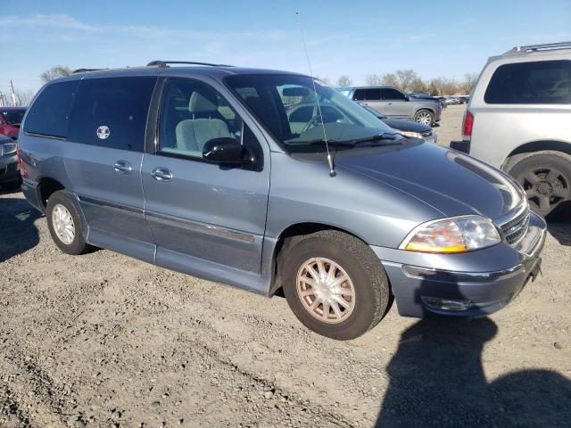 2FMDA5247YBB09086 - 2000 FORD WINDSTAR SE BLUE photo 4