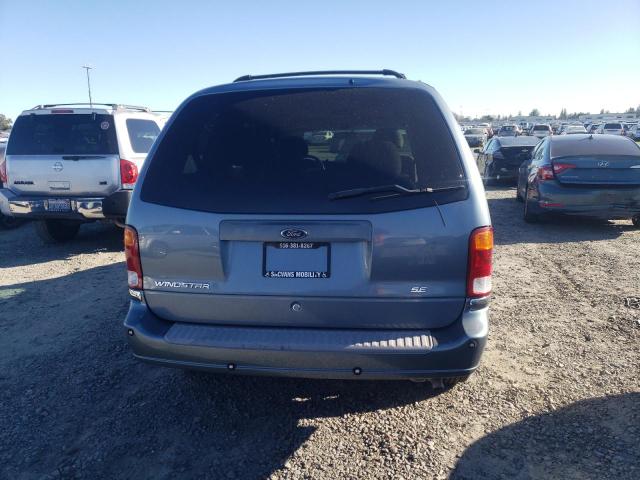 2FMDA5247YBB09086 - 2000 FORD WINDSTAR SE BLUE photo 6