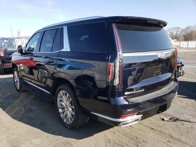 1GYS4AKL0NR167465 - 2022 CADILLAC ESCALADE LUXURY BLUE photo 2