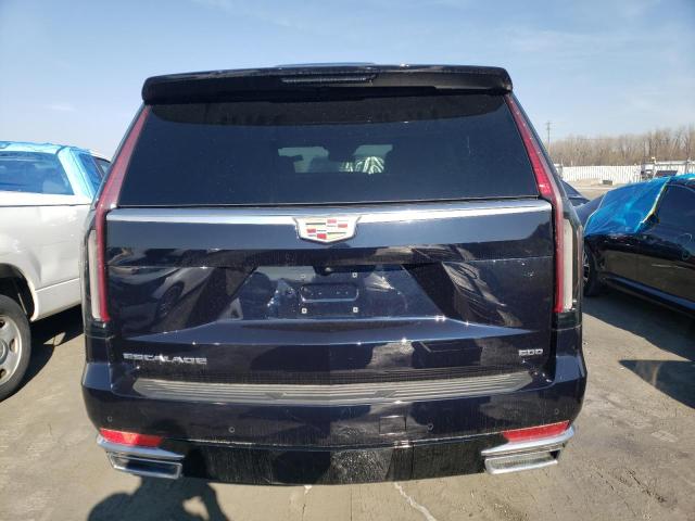 1GYS4AKL0NR167465 - 2022 CADILLAC ESCALADE LUXURY BLUE photo 6