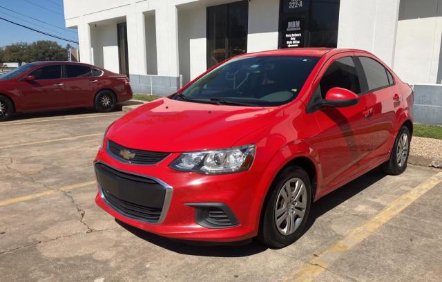 1G1JB5SH1H4130672 - 2017 CHEVROLET SONIC LS 红色 照片 1