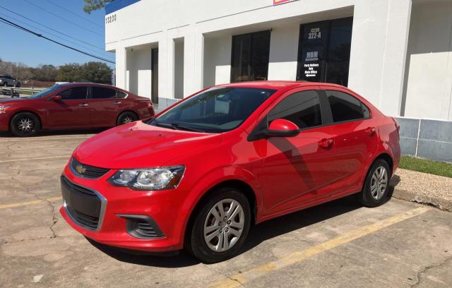 1G1JB5SH1H4130672 - 2017 CHEVROLET SONIC LS 红色 照片 2